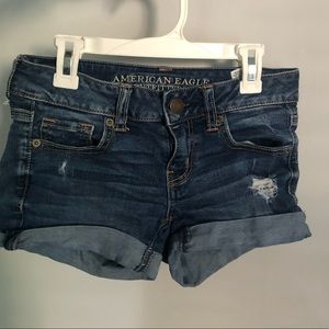 American eagle jean shorts